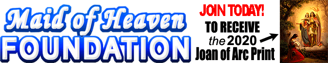 CLICK HERE to GO TO the Maid of Heaven Foundation