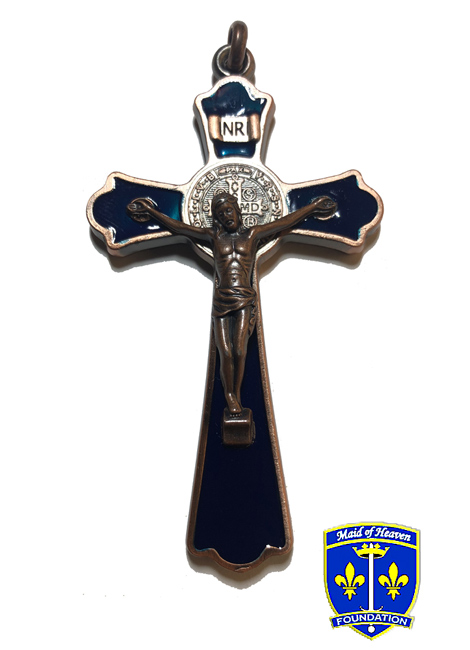 Crucific containing St. Benedict Medal