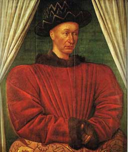 Painting of Carles VII of France