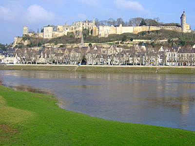 Chinon where Joan of Arc first met Charles VII