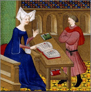 Christine de Pisan famous 15th century poet and writer