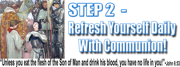 Step 2 of Unleash God's Full Power Training Program - Refresh Yourself Daily With Communion!