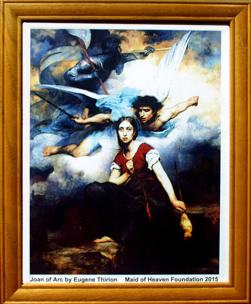 Framed Joan of Arc Print
