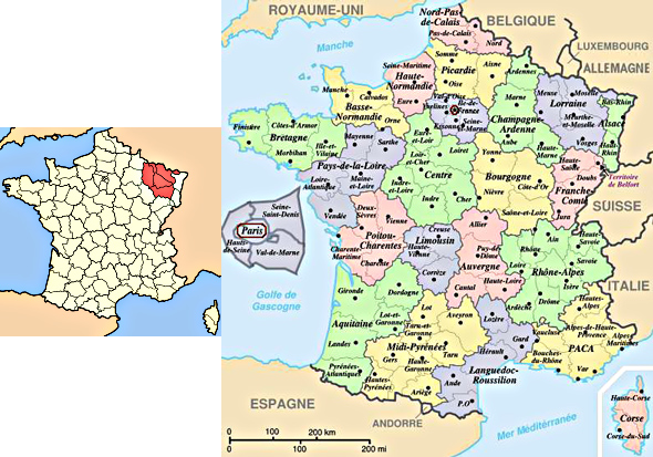 maps of france. Maps of France showing where