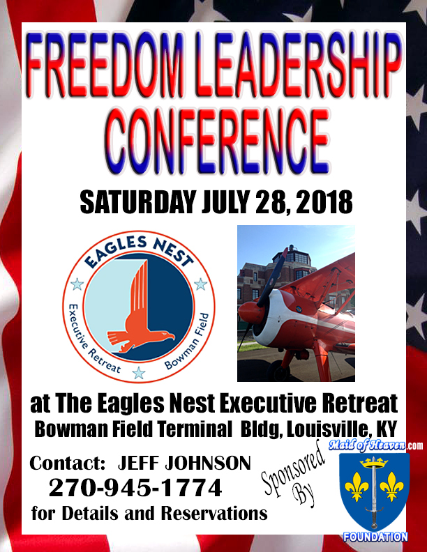 2018 Freedom Leadership Conference Flyer