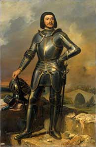 Painting of Gilles de Rais circa 1835