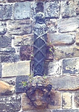 Statue of Joan of Arc in Scotland at Stirling Castle