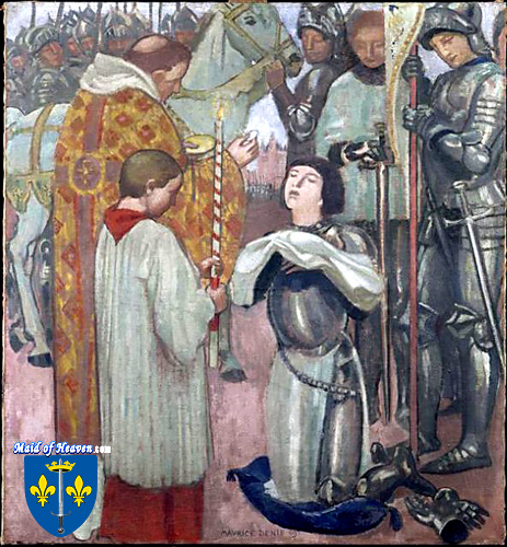 Joan of Arc Receiving Communion