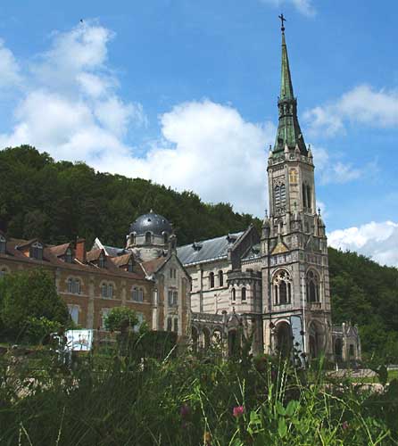 The Basilica of Joan of Arc near Domremy