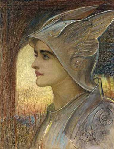 Joan of Arc Portrait by Sir William Blake Richmondt