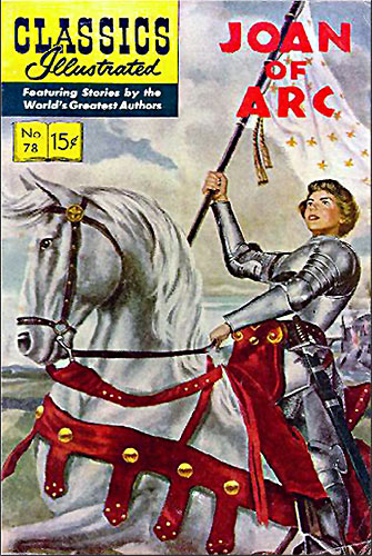 Joan of Arc Comic Book cover