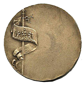 Back of Joan of Arc medal