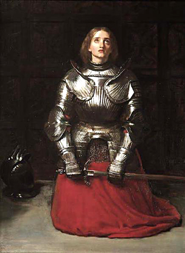 Joan of Arc at Prayer by Sir John Everett Millais