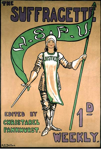 Joan of Arc The Suffragette Poster