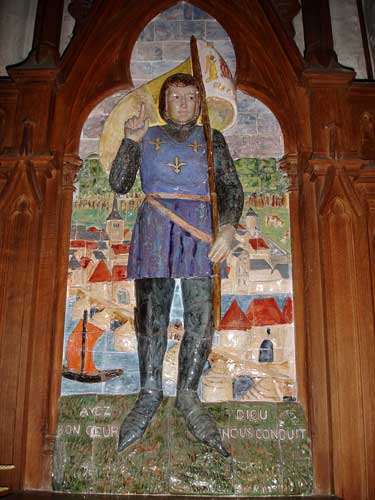 Photo of Mural of Joan of Arc