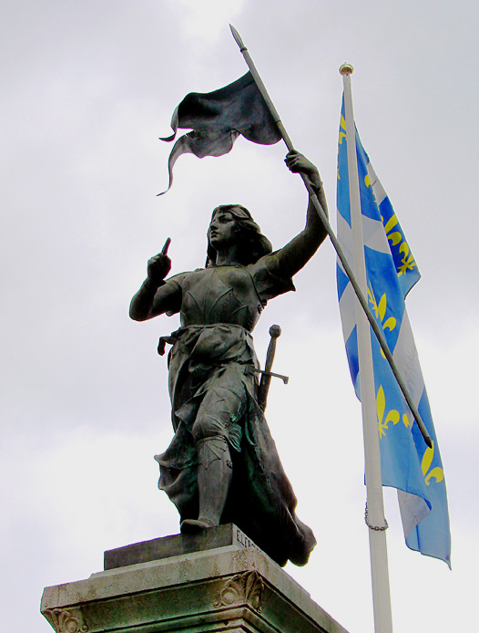 Statue of Joan of Arc in Marseille, France