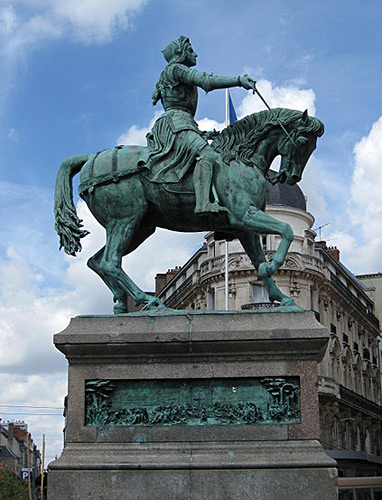 Joan of Arc Equestrian Statue