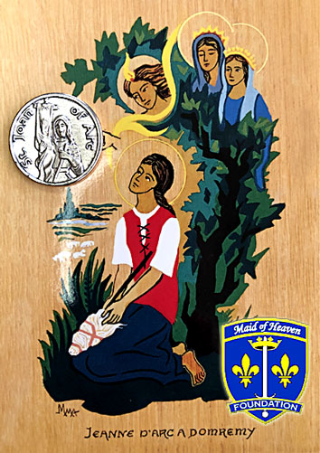 Joan of Arc Relic Medal
