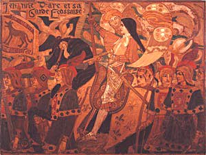 Joan of Arc with her Scots Guards by John Duncan
