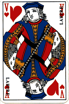 Jack of Hearts Playing Card (La Hire)