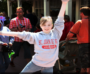 Student at St. Joan of Arc in Toledo, OH