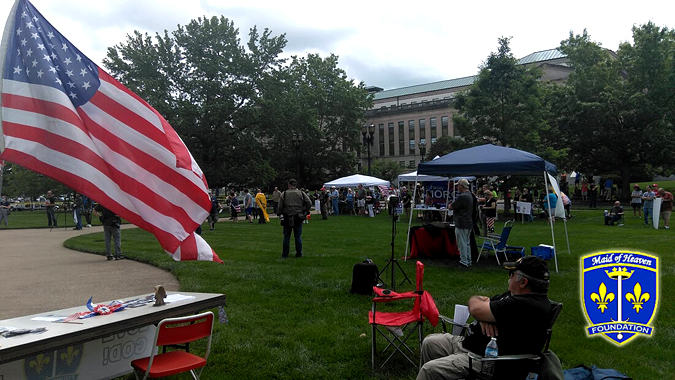 Patriot Day Rally at the Capital of Kentucky