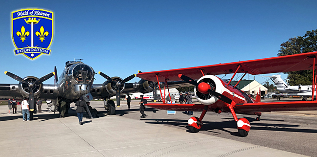 The Rebel Yell! Airplane with the Yankee Lady B-17