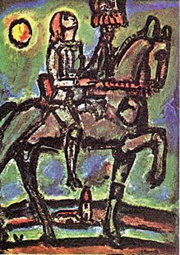 Painting of Joan of Arc by Georges Rouault