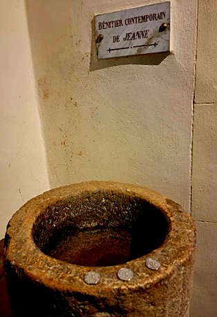 Church of Saint-Remy - Holy Water Fountain