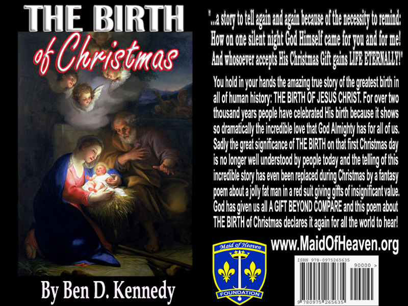 The Birth Of Christmas cover front and back