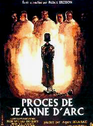 Poster for Movie Trial of Joan of Arc