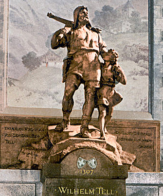 william tell statue