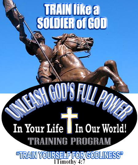 Start Training like a Soldier of God with the Unleash God's Full Power Training Program!