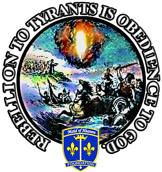 Rebellion To Tyrants Is Obedience To God Great Seal by Thmoas Jefferson & Benjamin Franklin