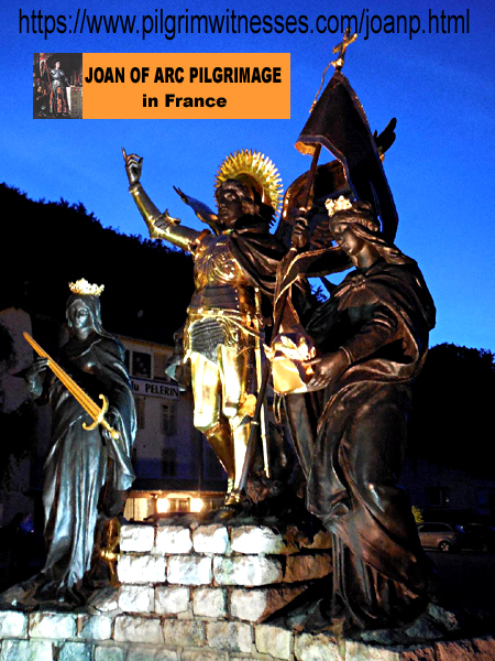 Joan of Arc Statue God's Help