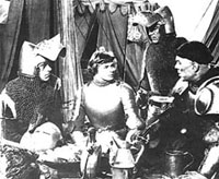 Joan with her captains